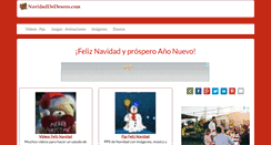 Desktop Screenshot of navidaddedeseos.com